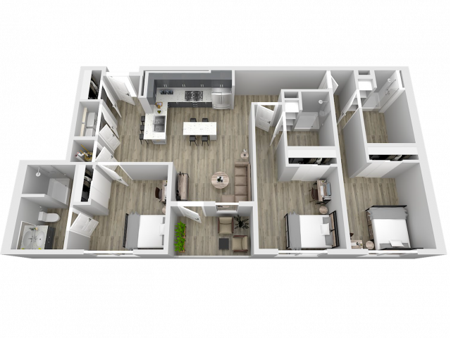 3D image of Floor Plan - 320 West Mag