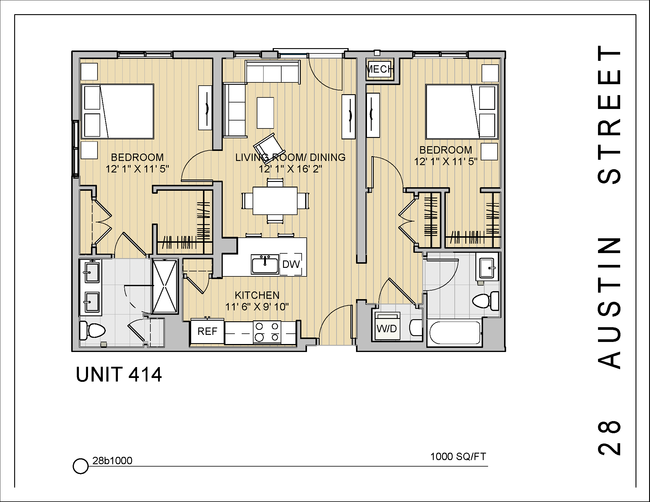 Floorplan - 28 Austin