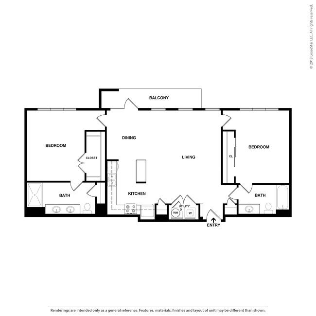 Floorplan - The Gentry on M Streets