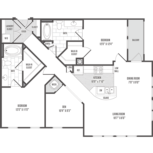 Floorplan - The Tala at Washington Hill