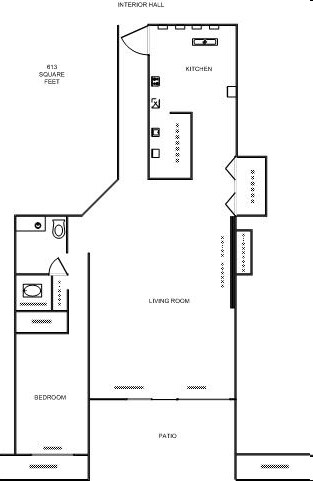 1BR/1BA - Dutlech Arms