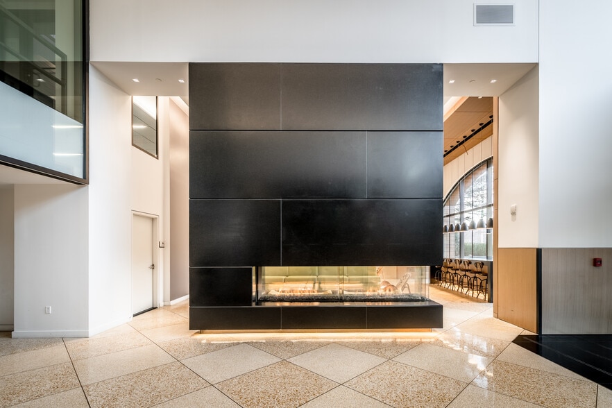 lobby fireplace - 250 Gorge Rd