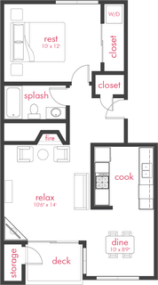 Floorplan - Vibe Apartments