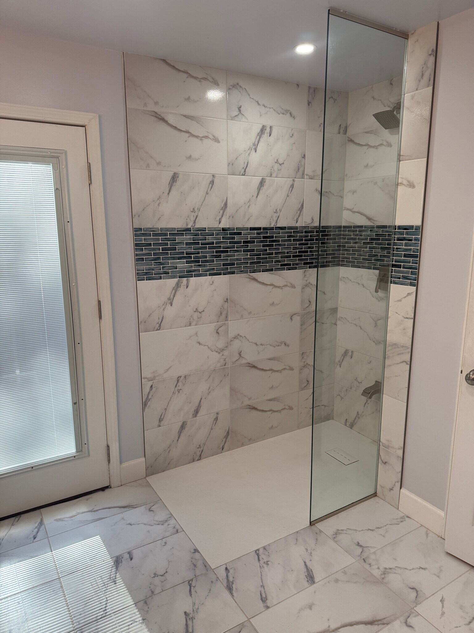 master bath shower - 1009 Crest Ridge Pl SW