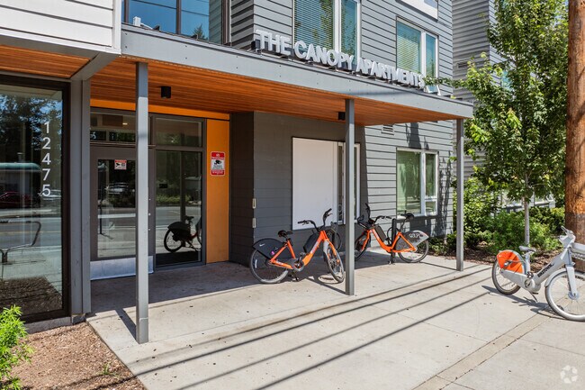 Entrance - The Canopy Apartments at Powell
