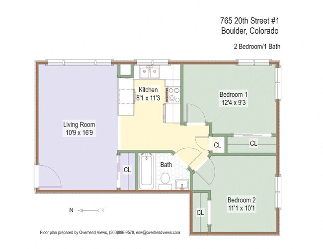 Floorplan - Cascade Apartments