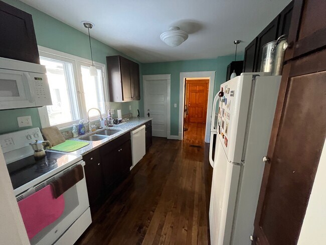 Kitchen left, from rear - 215 Custer Ave
