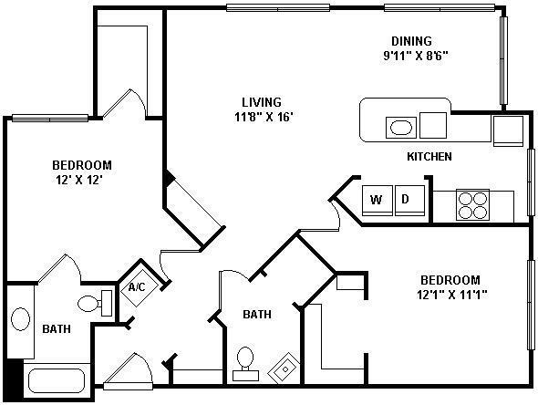 Building Photo - Nice 2/2 overlooking North Orange with Fireplace-FREE WATER/SEWER!