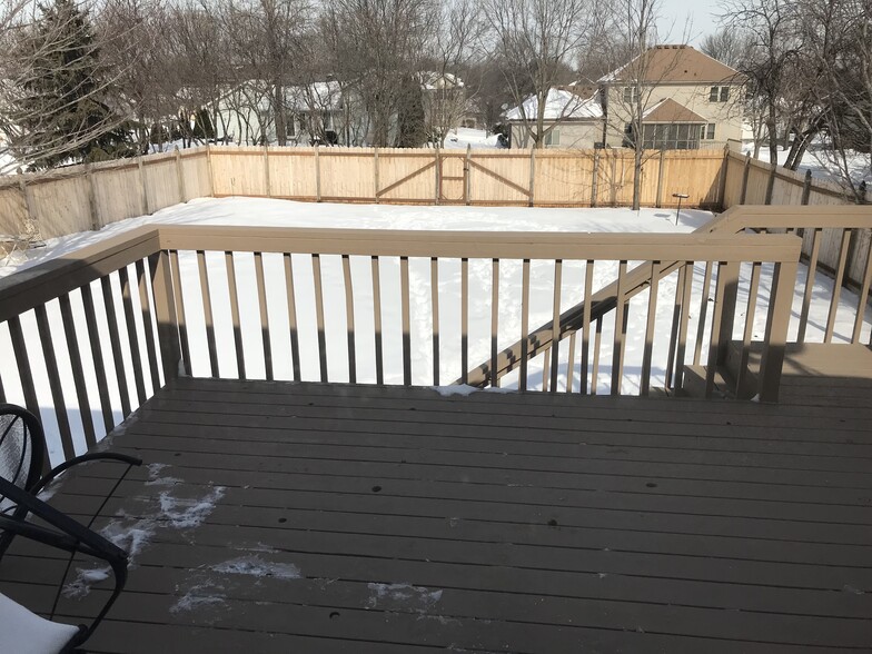 Deck - 1420 Field Creek Circle