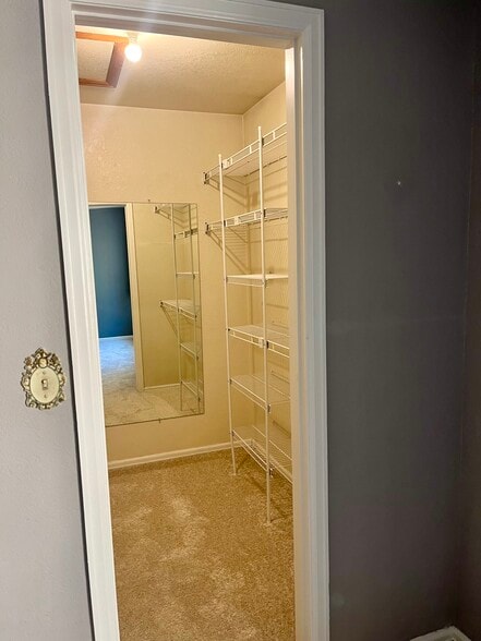 Walk-in closet in master bedroom - 3097 Fulton Circle