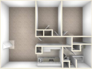 Floorplan - Park Lane Apartments