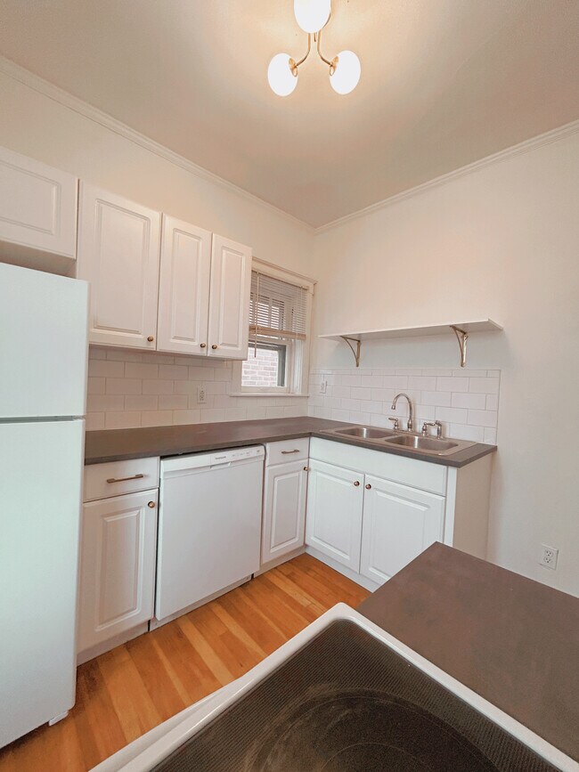 Newly updated kitchen includes a dishwasher - 2705 S Kingshighway Blvd