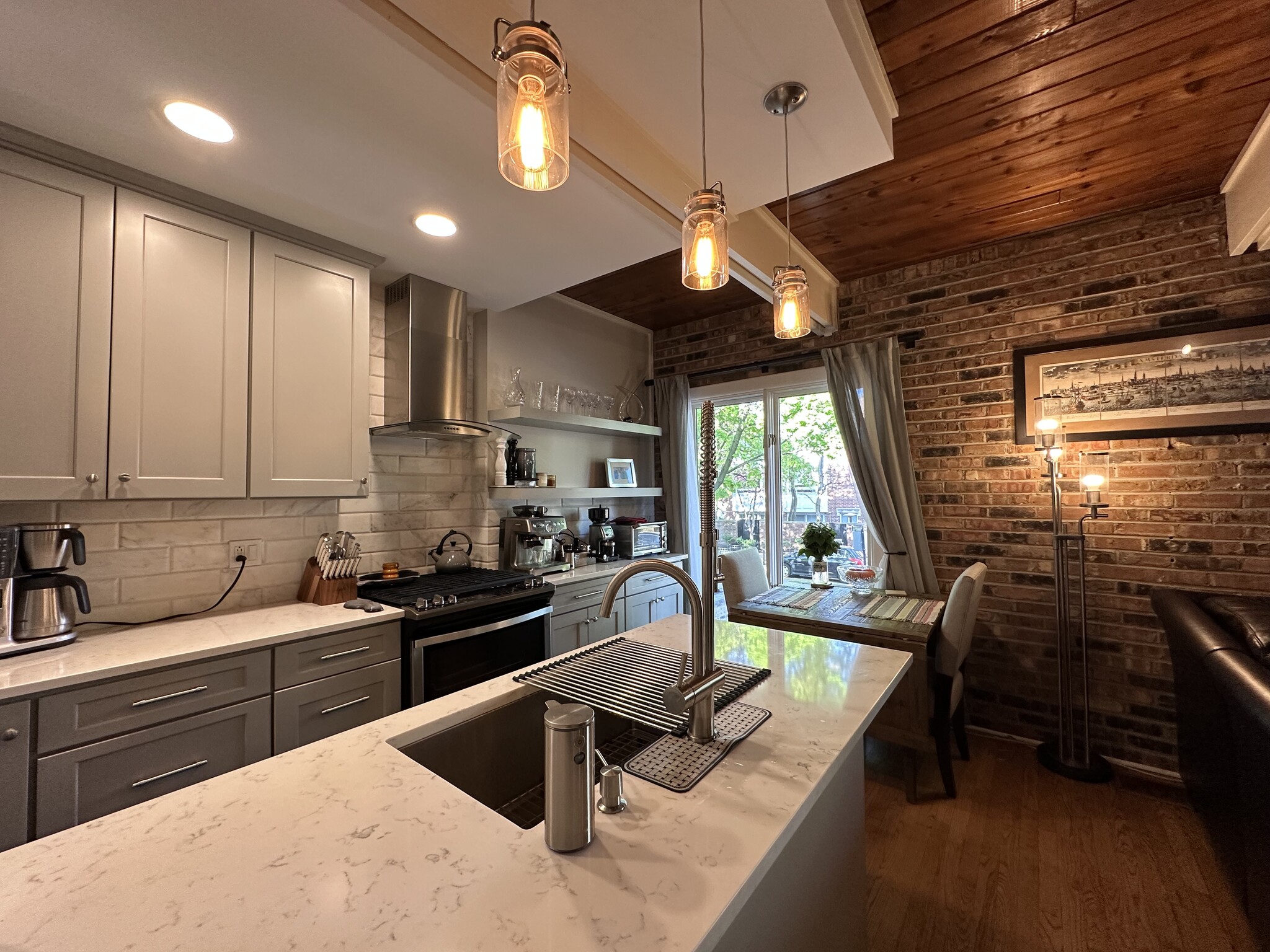 Second floor kitchen - 1846 N Hudson Ave