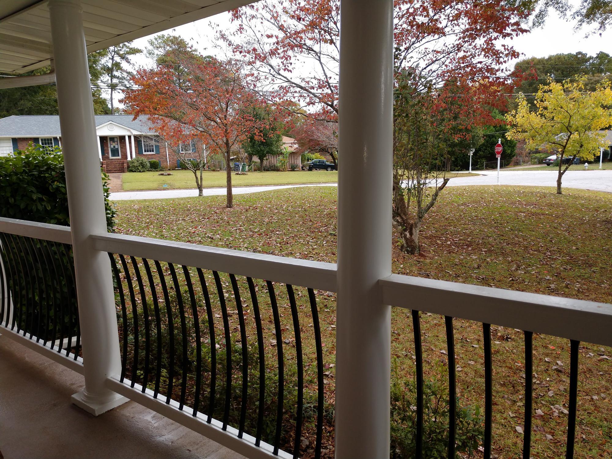 peaceful view from front porch - 6457 Peacock Blvd