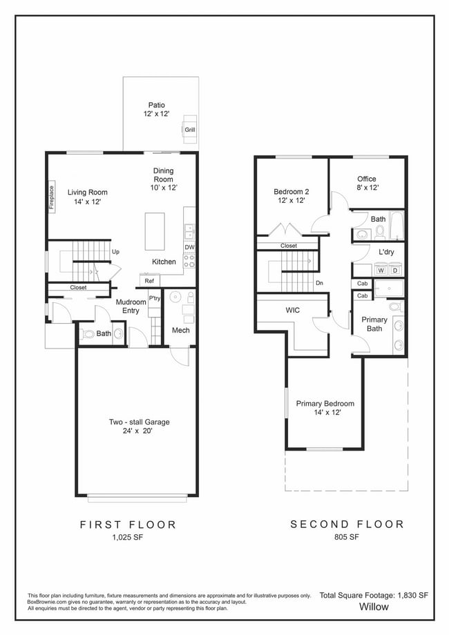Floorplan - Rivers Bend Cottage Homes