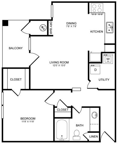 Floorplan - Highlands Hill Country