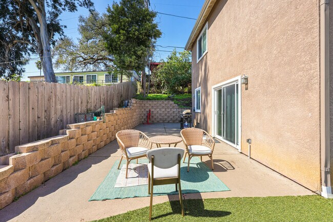 Side Patio - 4466 Mataro Dr