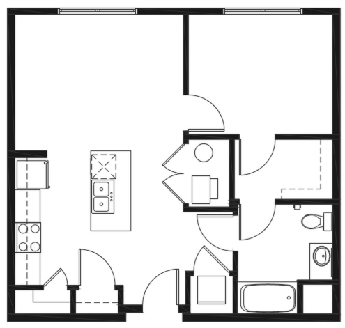 Floorplan - Broadway Lofts