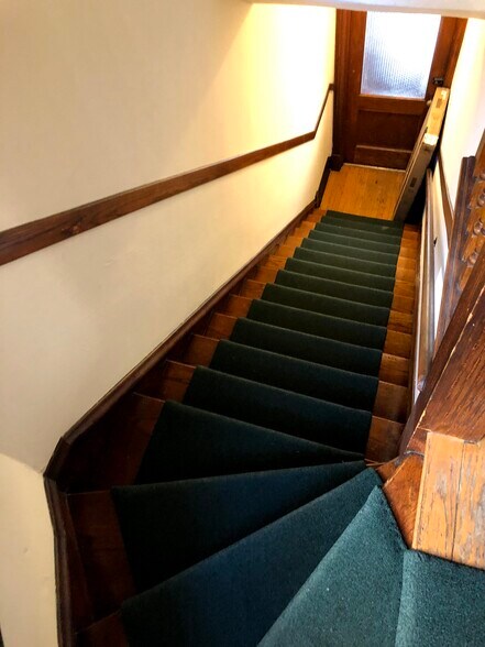 Private stairs to unit - 1233 W Newport Ave