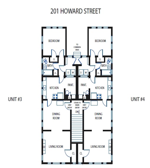 201 Floor Plan - 201-203 Howard St
