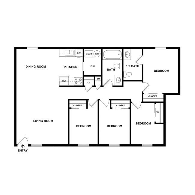 Floorplan - Blue Water Garden