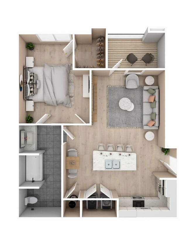 Floorplan - Audubon Park Apartment Homes