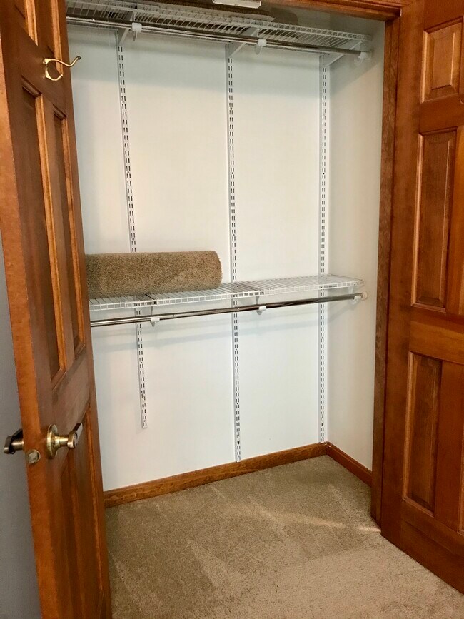 Second floor master closet - 45 Pinewood Circle