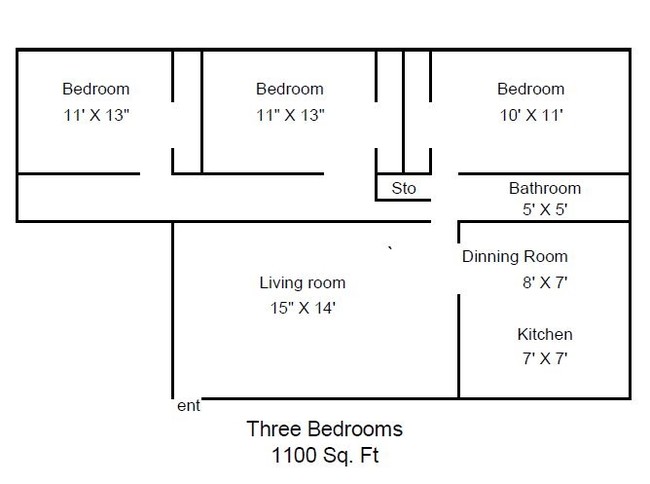 3BR/2BA - Southwood Place Apartments