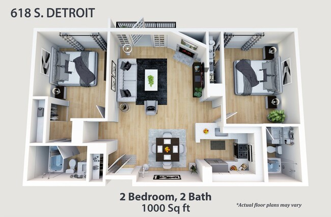 Floorplan - 618 S. Detroit