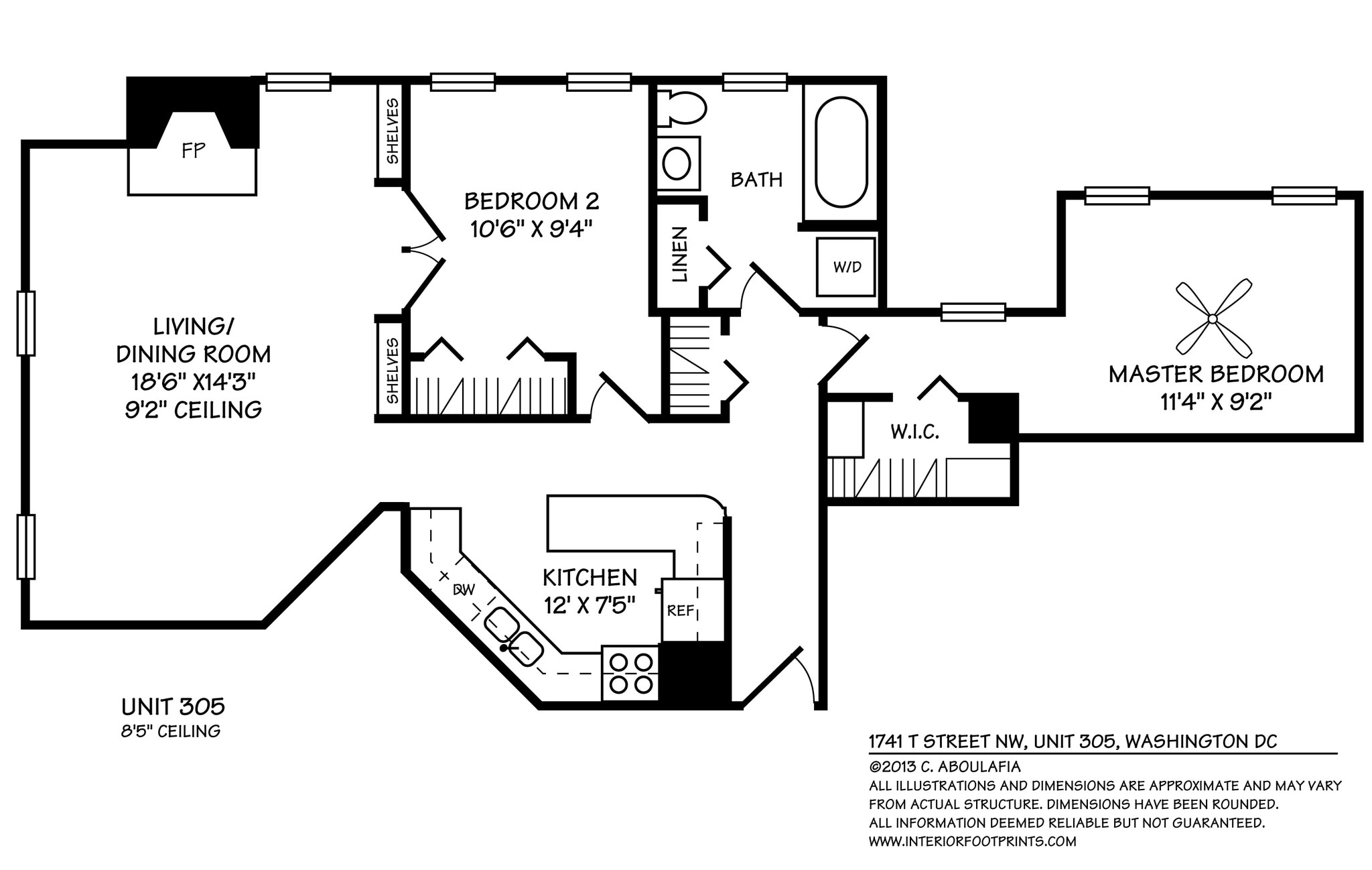Floorplan - 1741 T Street Northwest