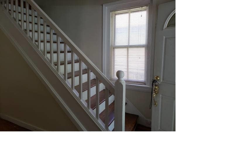 Stairs to 2nd floor from living room - 66 Old Lancaster Rd