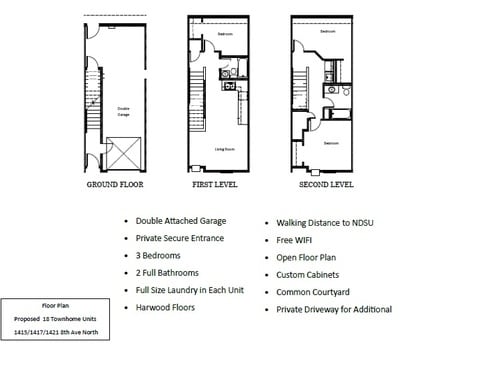 Floorplan - R&T Townhomes