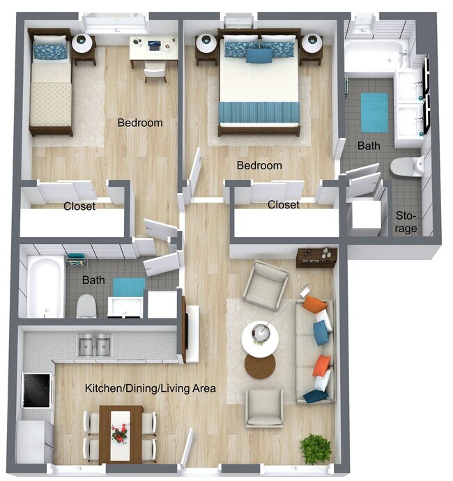 Floorplan - Oceans 315