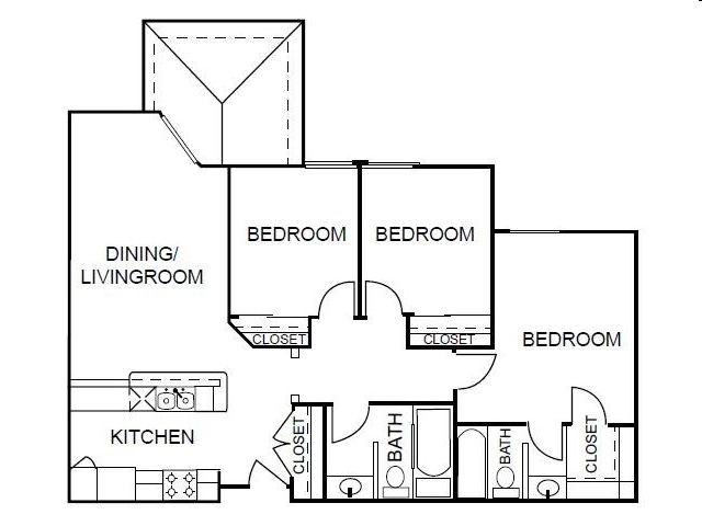 3BR/2BA - VISTA TERRAZA APARTMENT HOMES