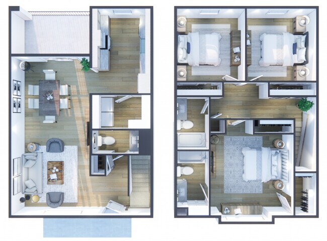 Floorplan - Avery Oaks Apartments