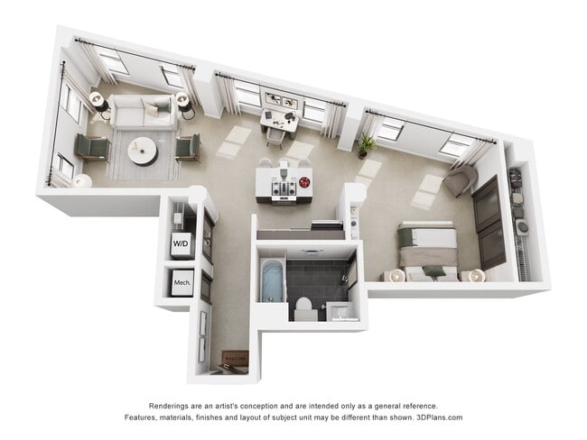 Floorplan - National City Tower Lofts