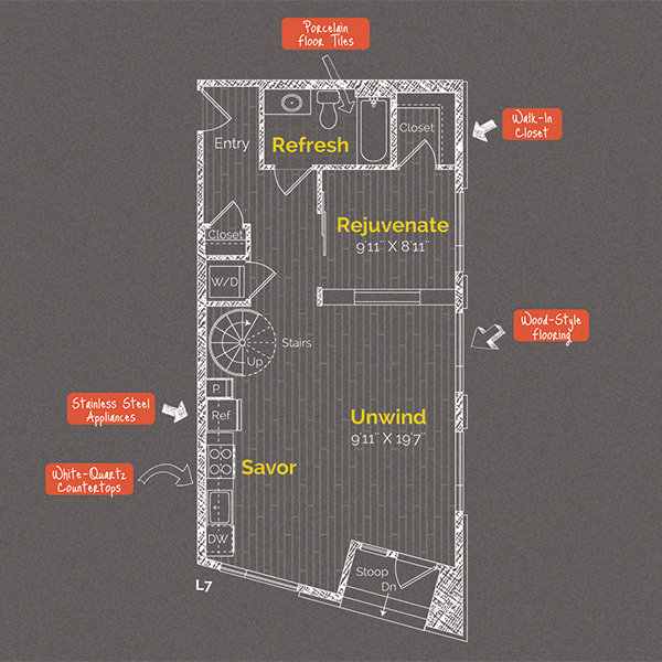 Floorplan - The Maxwell