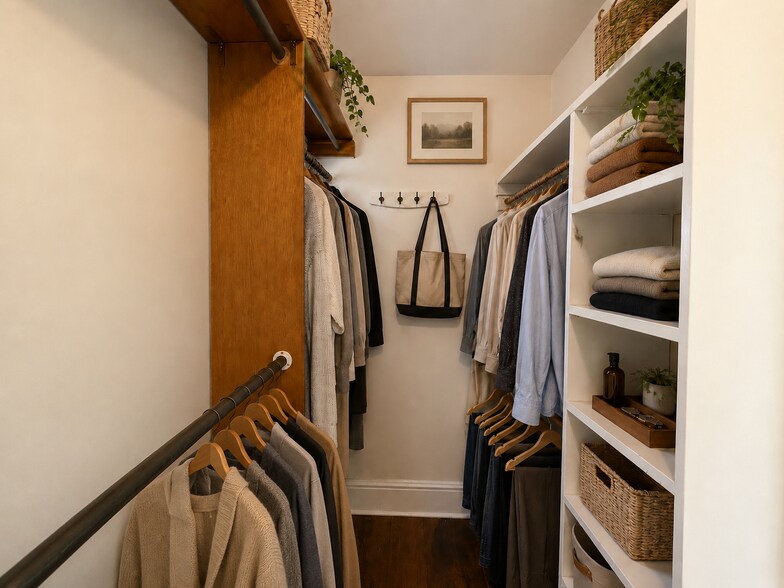 Walk-in closet for main bedroom - 71 Madison Rd
