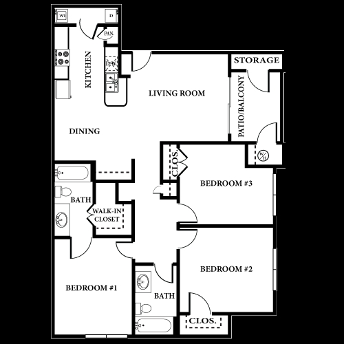 3BR/2BA - Reserve at South Creek