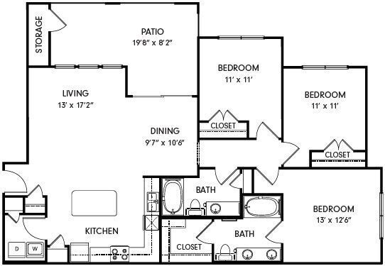 Floorplan - Carrington Oaks