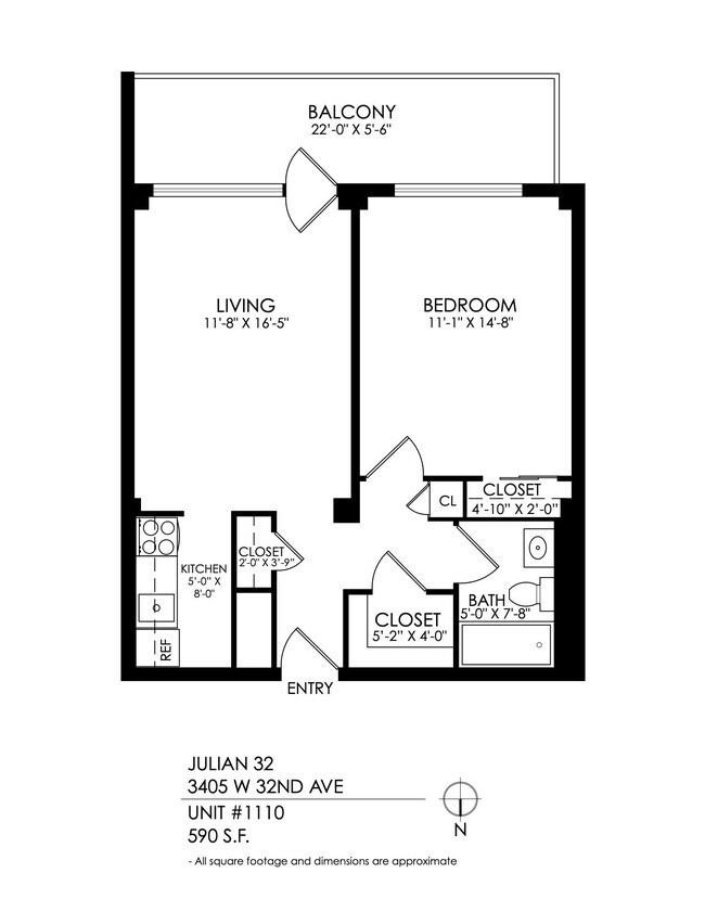 Floorplan - Julian32 at Highlands Square