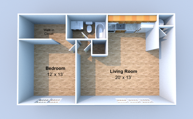 Floorplan - Heritage Apartments