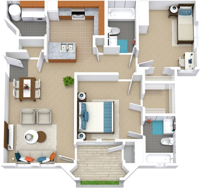 Floorplan - Mandarina