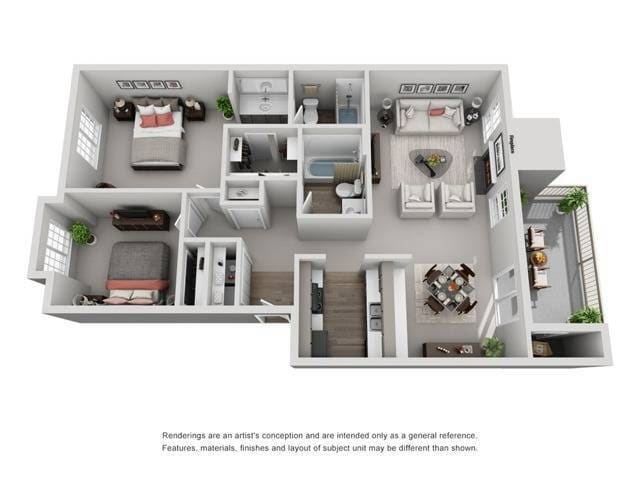 Floorplan - Citizen & Oake Apartments