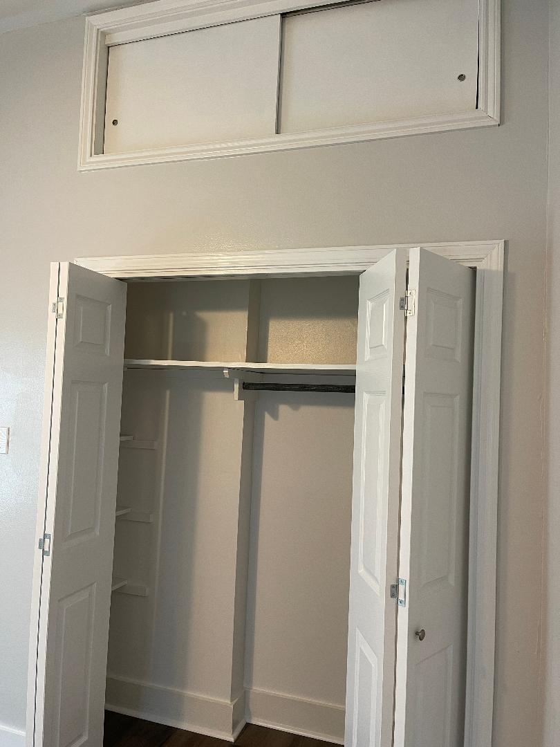open closet - 739 Valence St