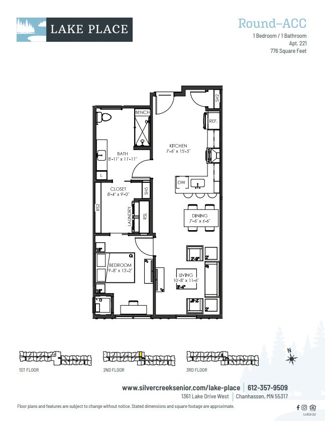 Floorplan - Lake Place 55+ Active Adult