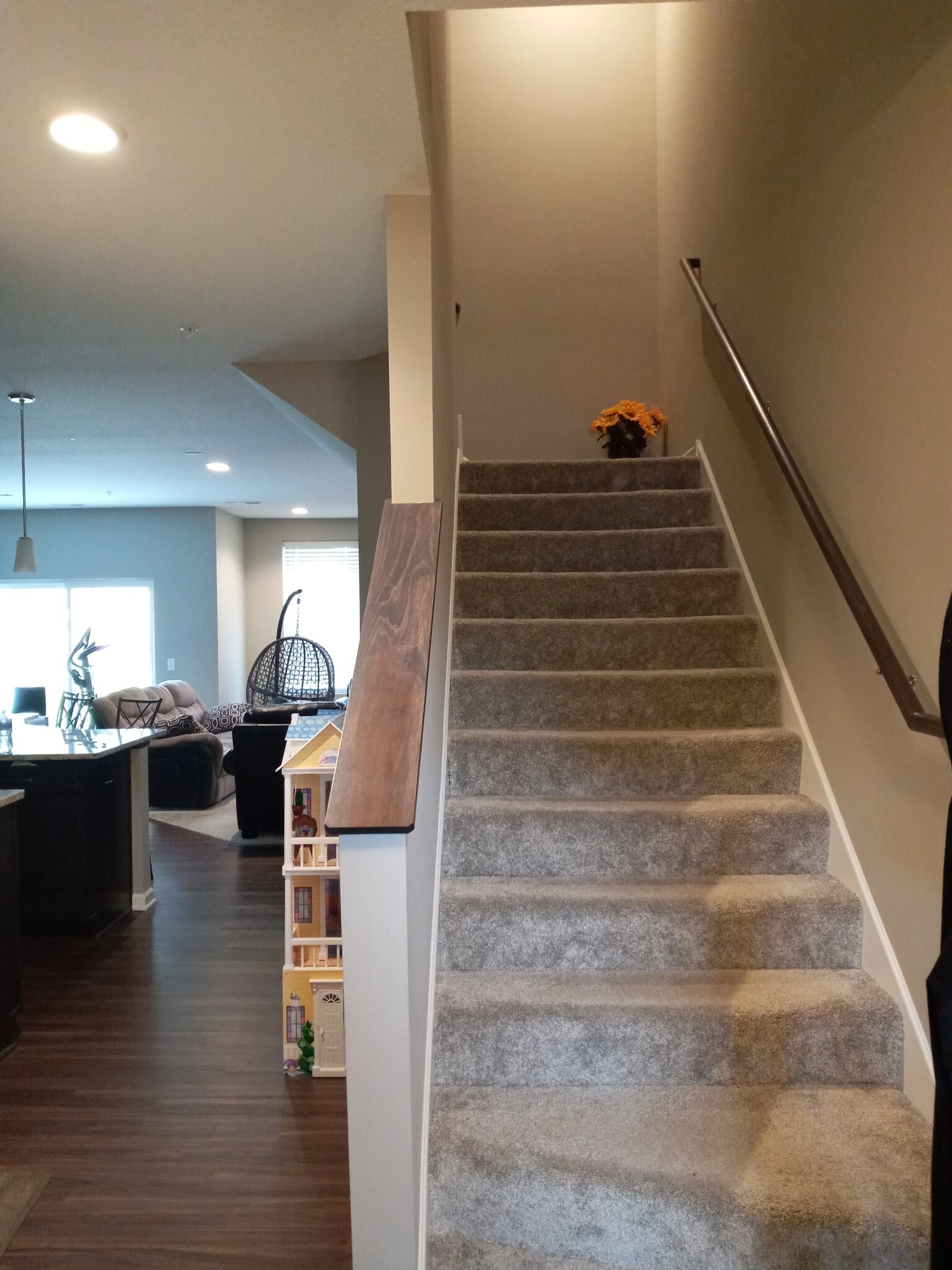 Stairs to level 2 - 18398 60th Ave N