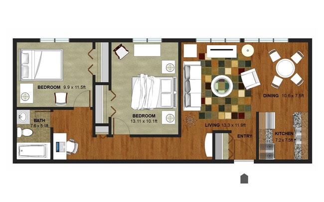 Floorplan - Granite Peaks