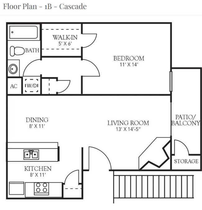 Floorplan - Hillcrest Apartments