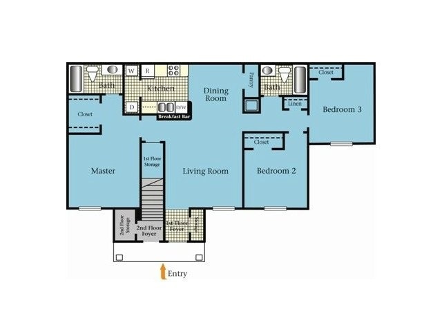 3BR/2BA - Saddlewood Club